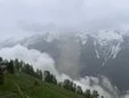 Insane footage captures Swiss glacier collapse, one missing