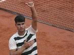 Alcaraz wins mind battle to grab 100th victory on clay