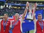 Matildas star as Arsenal women crowned European champs