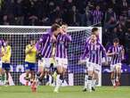 Struggling Valladolid earns rare point against 10 men