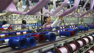 China manufacturing activity hits three-month high