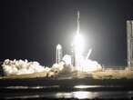 Private firm rockets toward moon in rush of lunar shots