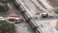 Tragic update after truck and freight train collide at rail crossing