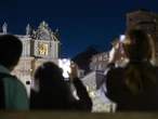 Black smoke after first vote signals no new Pope