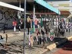 Why Perth locals are covering this fence in dirty socks