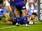 Metcalf sinks Dragons to put Warriors in NRL top two