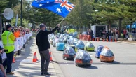 Human-powered trikes roll into town for racing event
