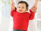 A baby's first steps are decided by genetics