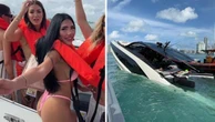 ‘No f**ks given’: Influencers take selfies as yacht sinks