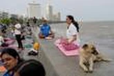 En Inde, des milliers de personnes s’étirent pour célébrer la Journée internationale du yoga