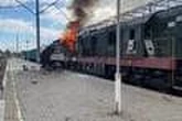 VIDEO Des drônes russes attaquent un train ukrainien et font 30 blessés