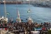 L’Italie envoie une frégate militaire pour d’« éventuelles opérations de secours » à la flottille pour Gaza, qui dit avoir été attaquée au large de la Grèce