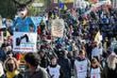 Plus d’un millier de personnes manifestent contre le projet de canal Seine-Nord Europe, dans l’Oise