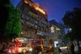 Une attaque russe nocturne fait deux morts et treize blessés à Kiev