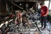 Gaza : les images d’une école bombardée par l’armée israélienne