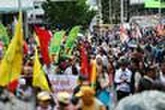 En Colombie, des milliers de personnes manifestent en soutien aux réformes voulues par le président Gustavo Petro