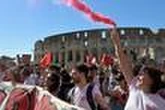 A Rome, des milliers de personnes manifestent contre la loi sur la sécurité du gouvernement ultraconservateur de Giorgia Meloni