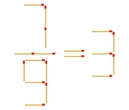 Math puzzle: Fix the matchstick equation