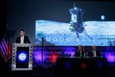 NASA’s Jared Isaacman unveiled the first moon base rovers and landers