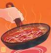 Delicious Bacon Highlights Food That Enraptures Our Senses but Endangers Our Health