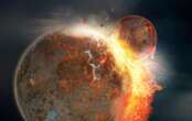 Strange Blobs near Earth's Core May Be Relics of Moon-Forming Collision