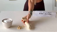 Pokazała, jak wygląda "w praktyce" 100 kcal. Niektórzy mogą się zdziwić