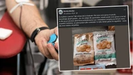 Jedni narzekajÄ, inni siÄ cieszÄ. Paczki dla dawcĂłw krwi wywoĹaĹy spĂłr. "DostaĹem majonez"