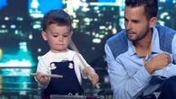 2-latek został najmłodszym zwycięzcą w historii "Mam talent". Na scenę wyszedł z tatą
