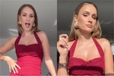 Sukienka na wesele Kamili z "Rolnika" to prawdziwy hit. Komplementom nie było końca