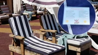 Obsługa położyła im taką kartkę na leżaku. Turyści oburzeni "podwójnymi standardami" hotelu