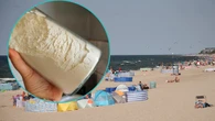 Na plażę zabierają słoiki wypełnione mąką. Już wiem po co. Ten patent to złoto