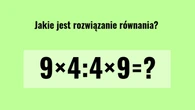 To rĂłwnanie ma jeden poprawny wynik. 80 proc. ludzi wybiera zĹy. Dasz siÄ zĹapaÄ?