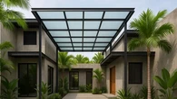 7 Tren Rumah Tropis Modern dengan Kanopi Kaca, Cocok untuk Iklim Panas dan Lembap