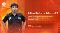Anak Muda Bogor Berani Lawan Stigma, Sukses Berkarya Sebelum Usia 30 Lewat Mezzo Rise in A...