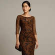 Biar Enggak Terkesan Kaku, Ini Cara Styling Long Dress Brokat agar Lebih Modern