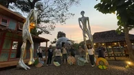 Ragam Imajinasi Seniman Open Call Indonesia UFO Festival 2025 soal VORTEX LINE 