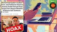 Cek Fakta: Hoaks Artikel Kepala Staf Kepresiden M Qodari Usulkan Wapres Gibran Jadi Pahlaw...