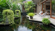 5 Ide Menggabungkan Kolam dan Area Duduk Santai Keluarga yang Menawan, Ciptakan Oase Priba...