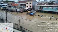 Banjir Besar Lumpuhkan Bekasi, Akses Jalan dan Stasiun Terputus