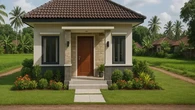 7 Model Rumah Sederhana Ukuran 6x9 di Desa dengan Desain Mewah dan Taman Kecil, Inspirasi ...