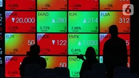 IHSG Tiba-Tiba Turun 4% Jelang Penutupan