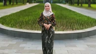 6 Detail Ria Ricis dalam Balutan Kebaya Floral yang Memukau, Asyik Liburan di Jogja