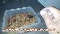 Tidak Perlu Microwave atau Kompor, Ini Trik Hangatkan Rendang Agar Tidak Basi sampai Berha...