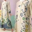 7 Inspirasi Gamis Batik Warna Pastel Terbaru, Tampil Manis ala Cewek Kue