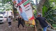 Masa Tenang, Dedi Mulyadi Bersih-Bersih APK Prabowo dan Gerindra di Jalur Purwakarta-Suban...