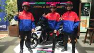 JNE Rayakan HUT ke-34 dengan Jaket dan Helm Baru