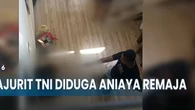 Duduk Perkara Prajurit TNI Aniaya Remaja Pakai Selang
