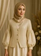 7 Model Cardigan Lengan Balon untuk Kondangan, Modis Tanpa Ribet