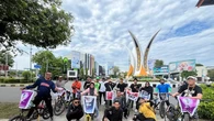 Peringati Mayday, Jurnalis di Aceh Gowes Bersama Suarakan Hak Pekerja Media