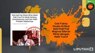 Cek Fakta: Hoaks Artikel Said Aqil Puji Wapres Gibran Mirip Nabi Yusuf